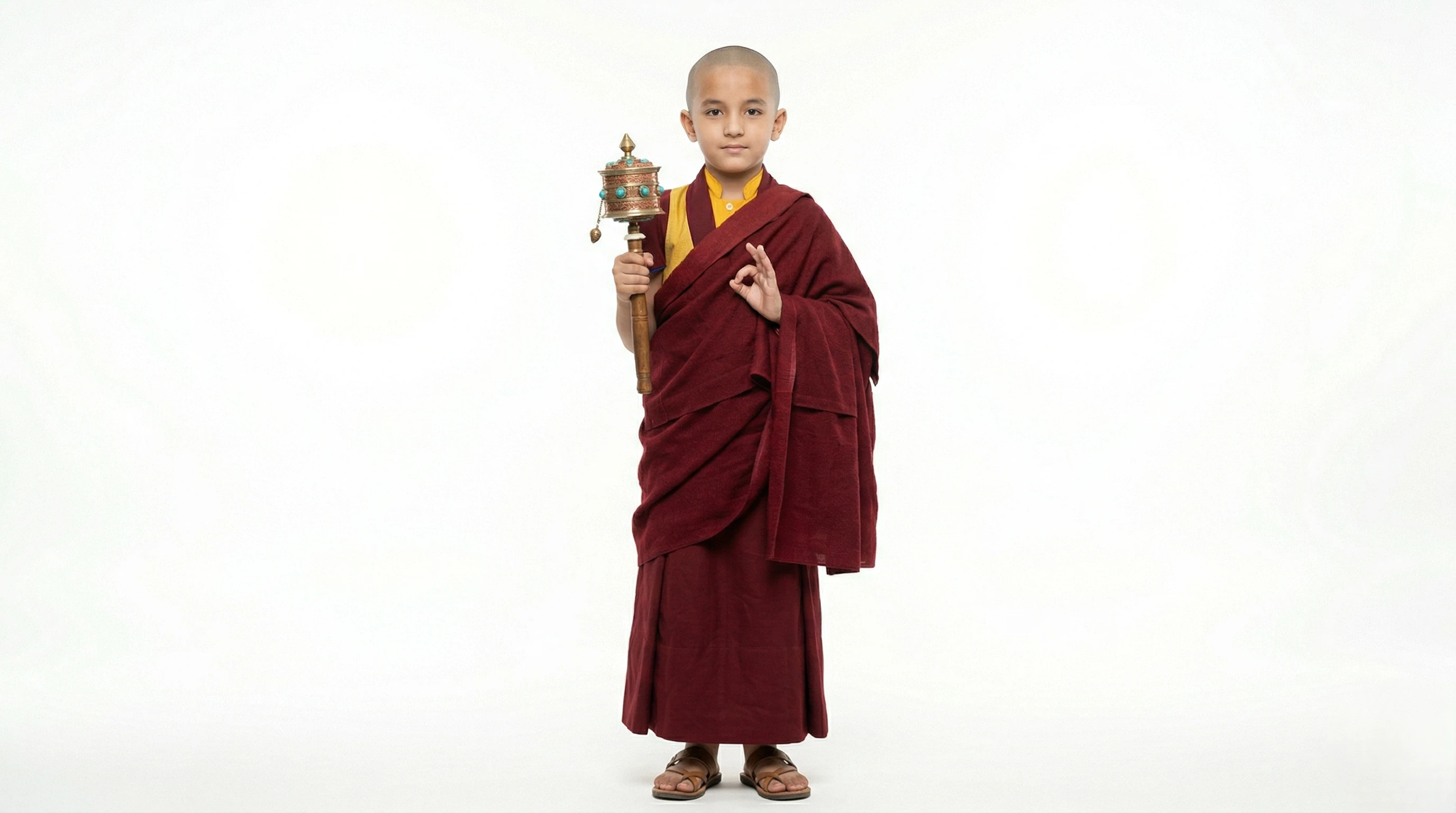 Tibetian Buddhist Monk